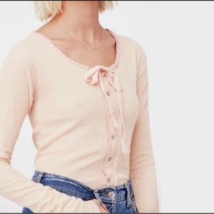 NWT Free People Cecilia Top